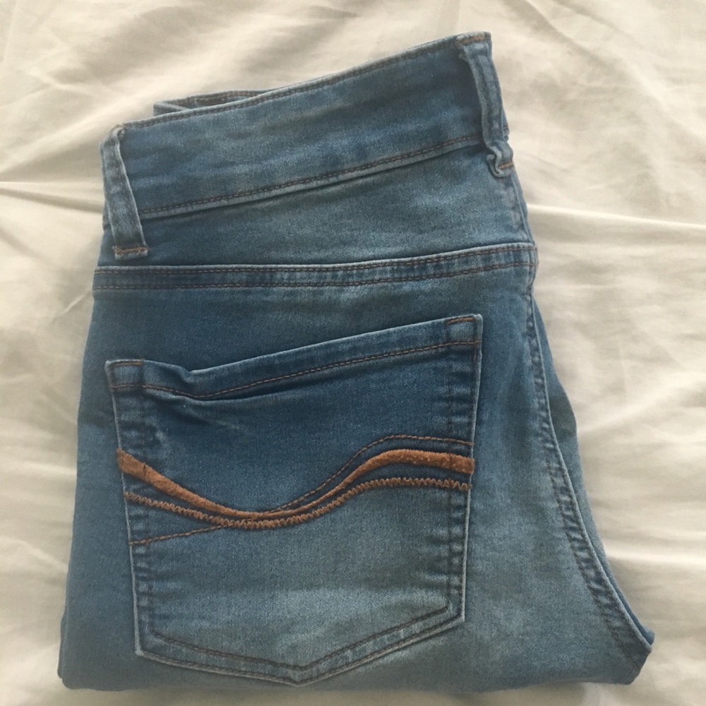 Lightwash blue jeggings